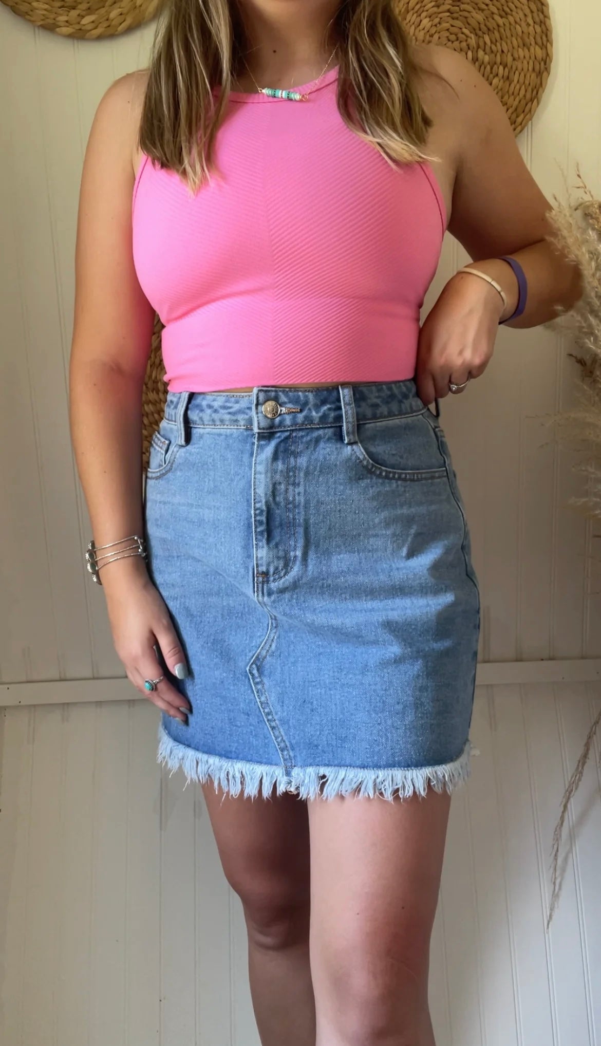 Denim Skirt