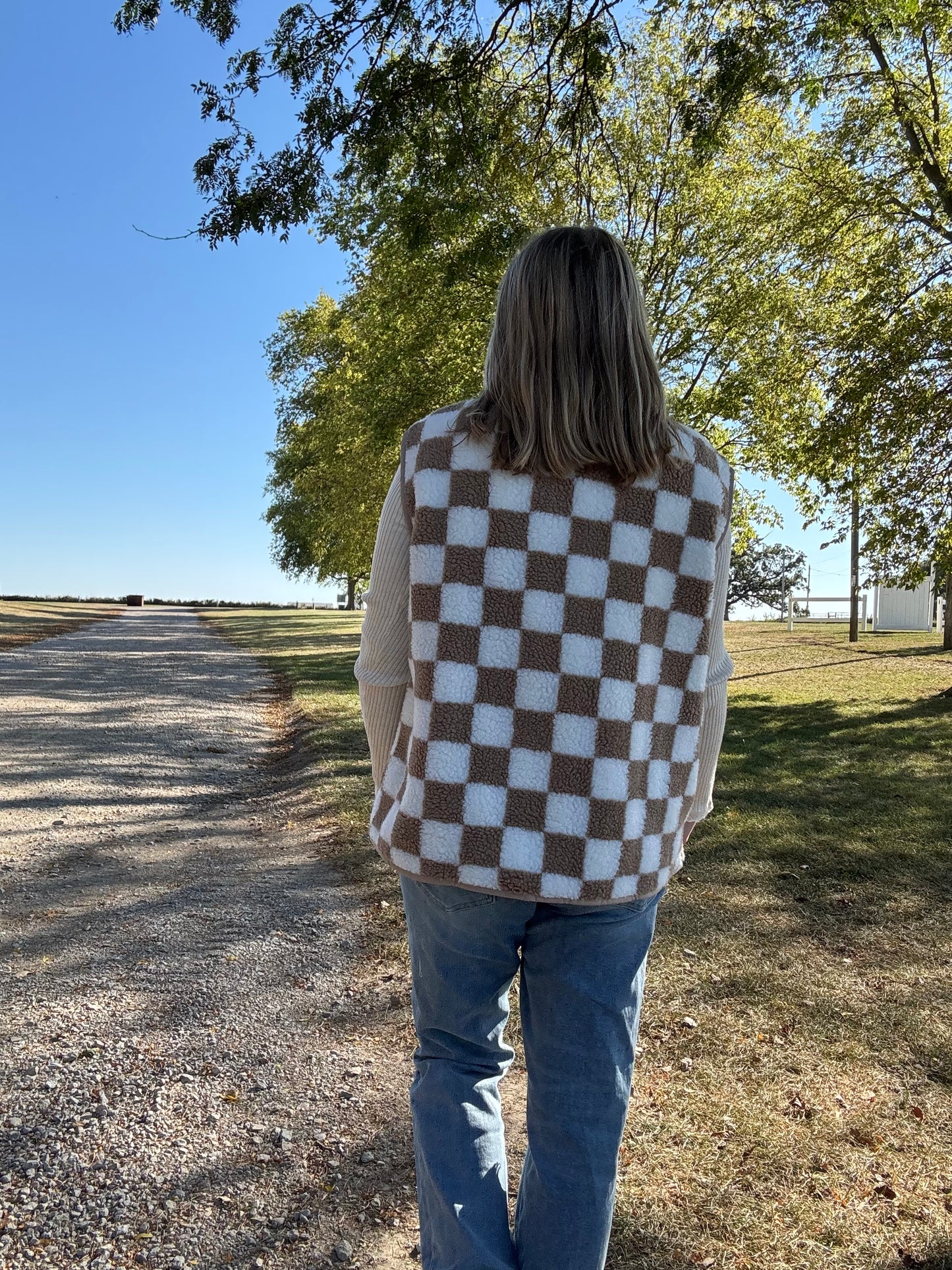 Checkered Vest