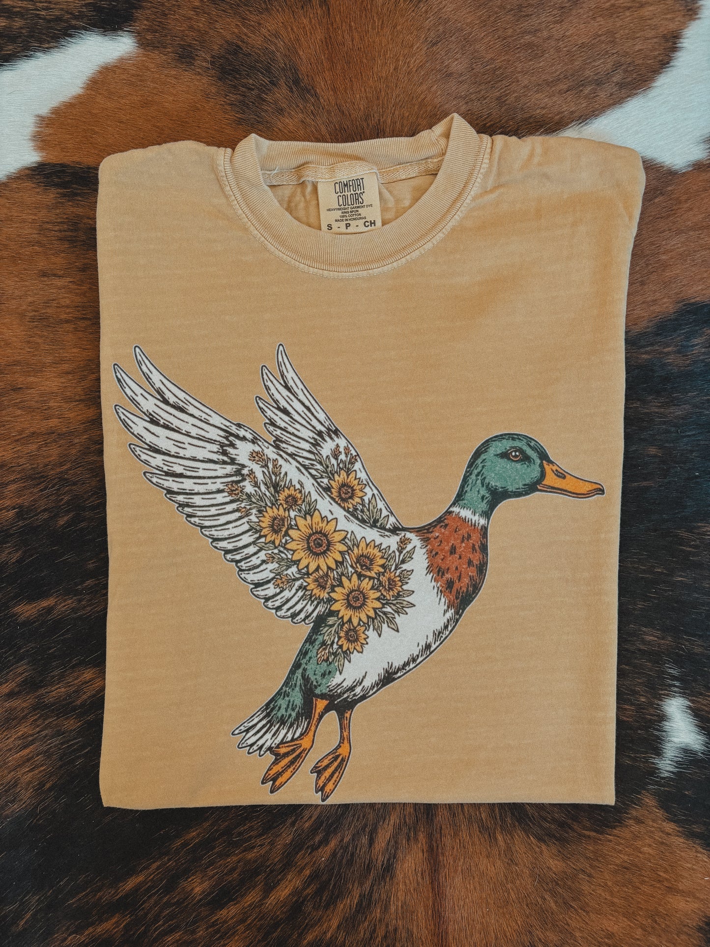 Floral Duck Tee