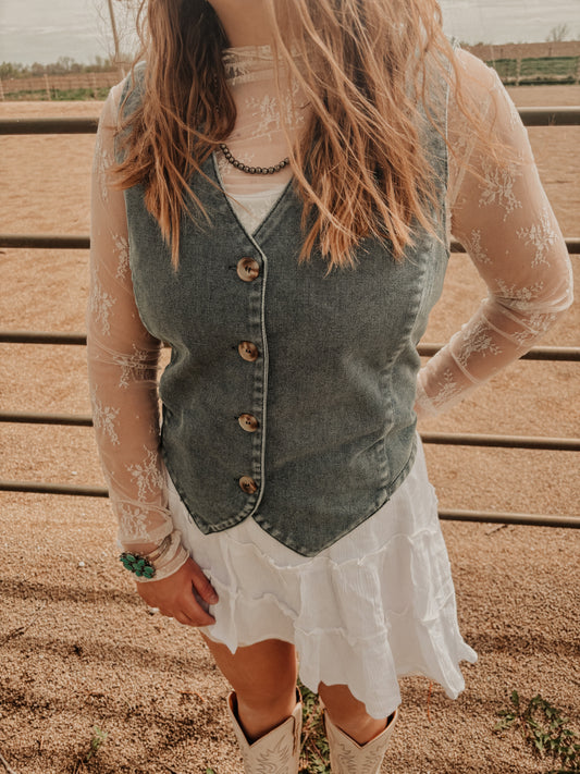 Denim Vest