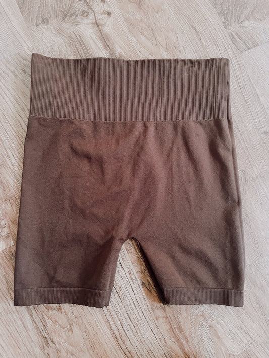 Chocolate Biker Shorts