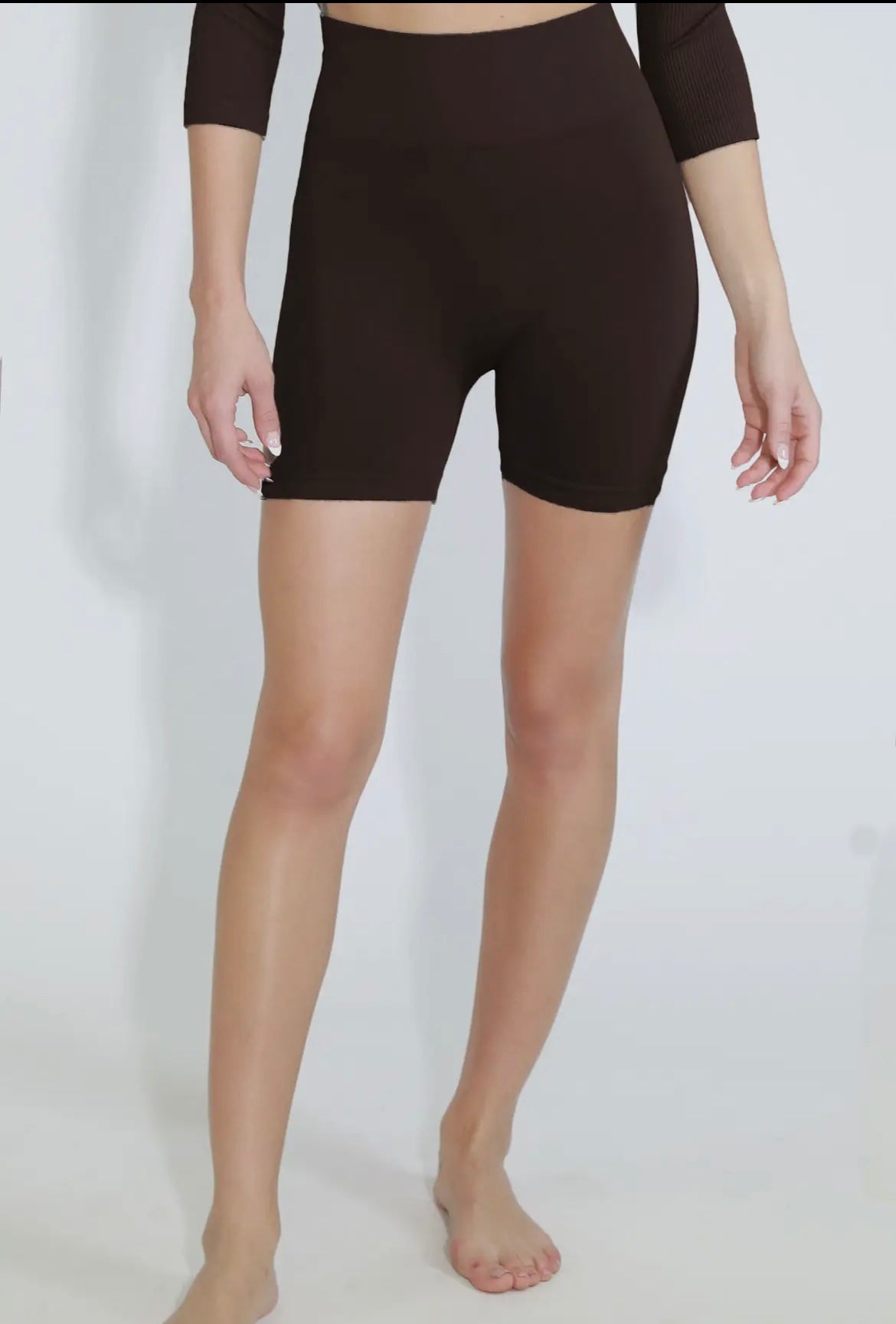 Chocolate Biker Shorts