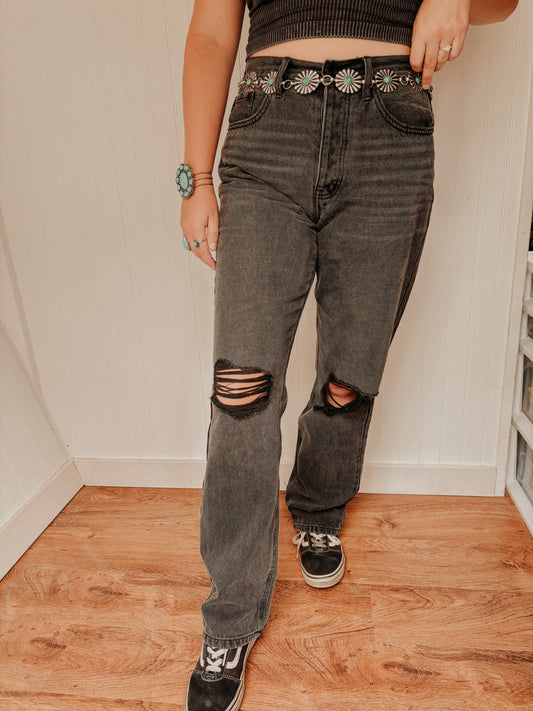Black Wash Jeans