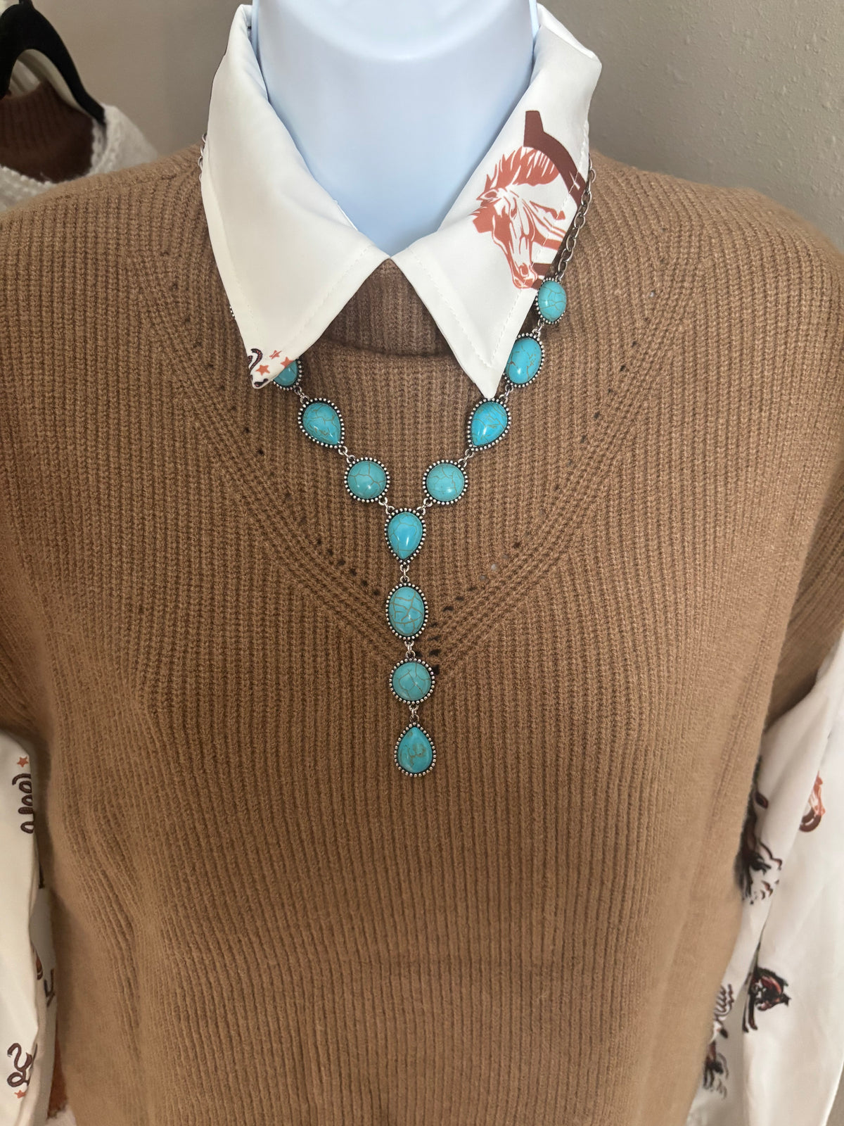 Western Y Necklace