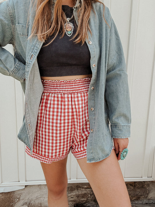 Denim Button Down
