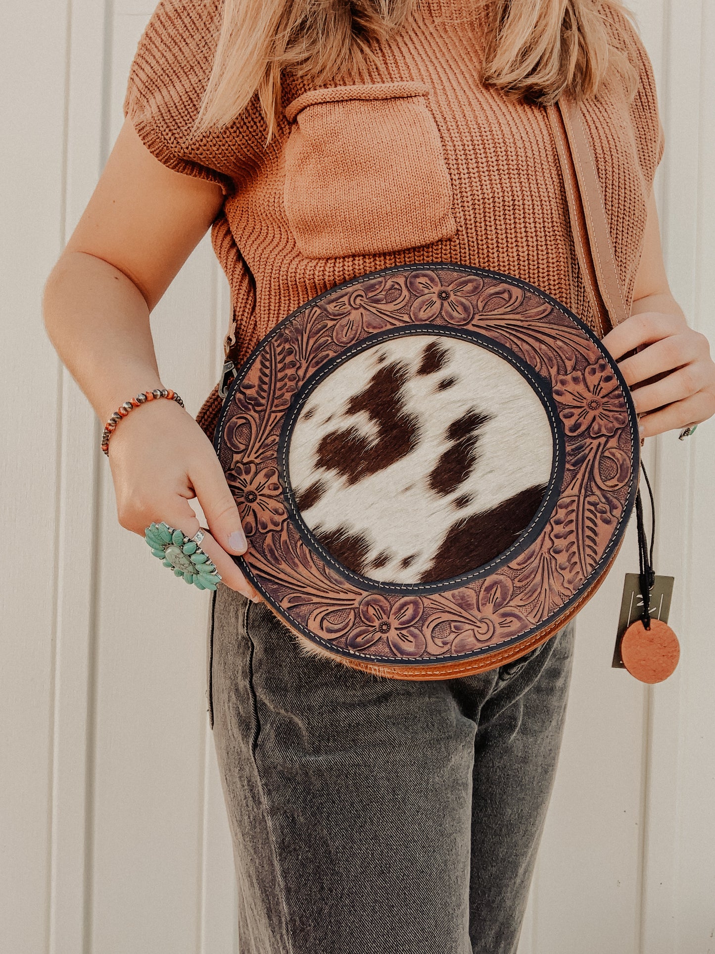 Cowhide Purse
