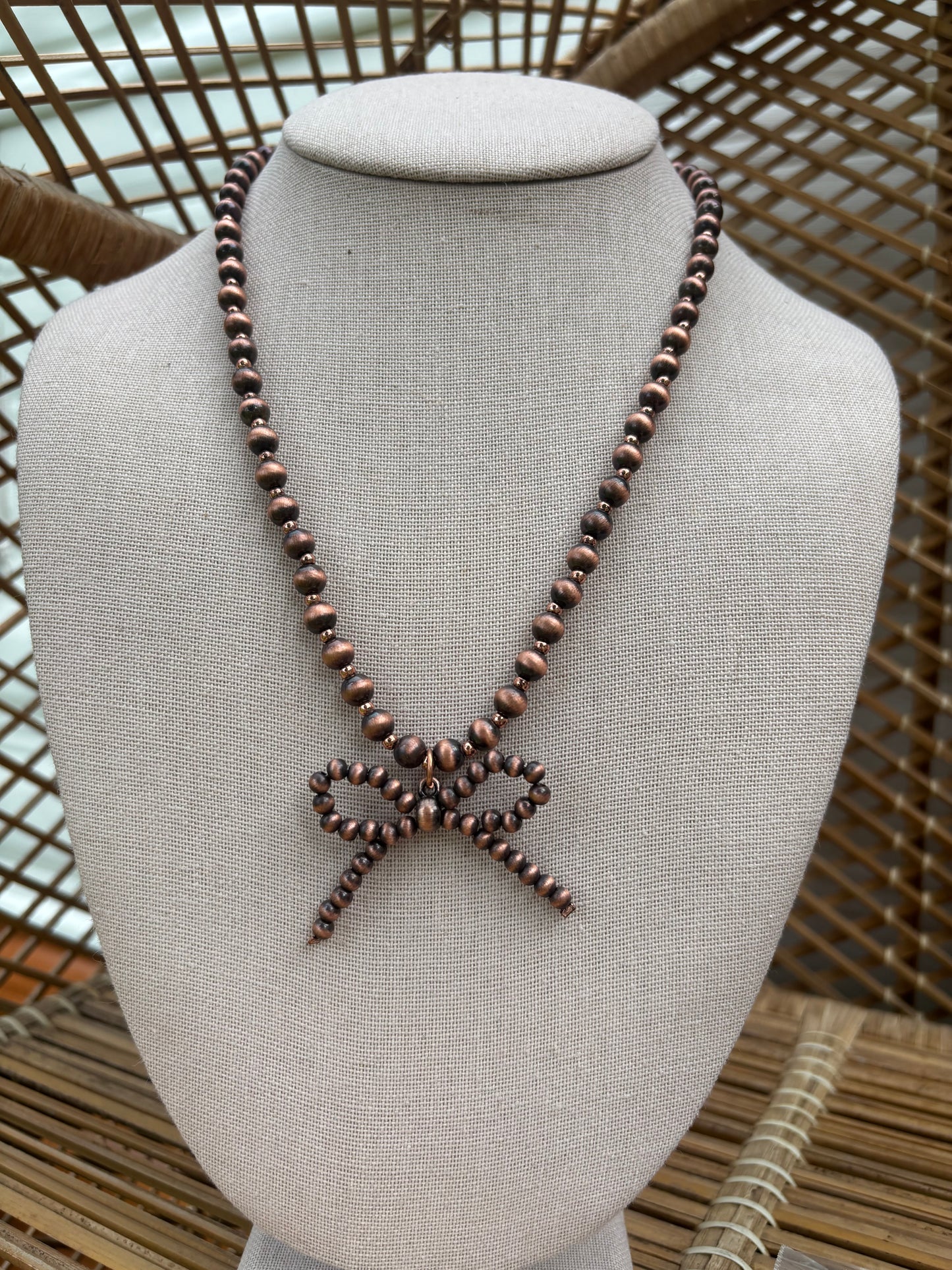 Navajo Style Bow Necklace