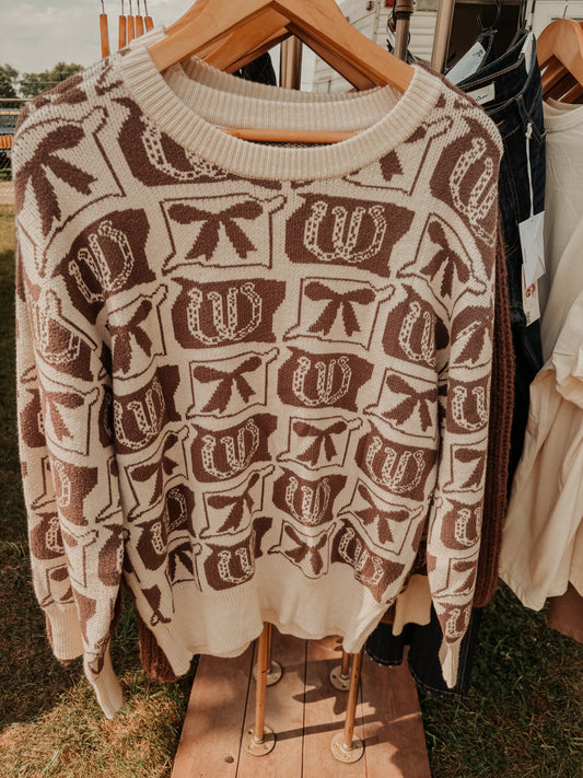 Bow & Horse Sweater