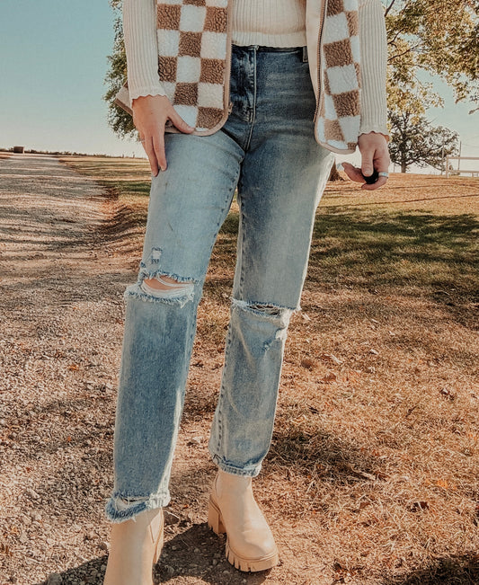 Vivid Straight Jeans