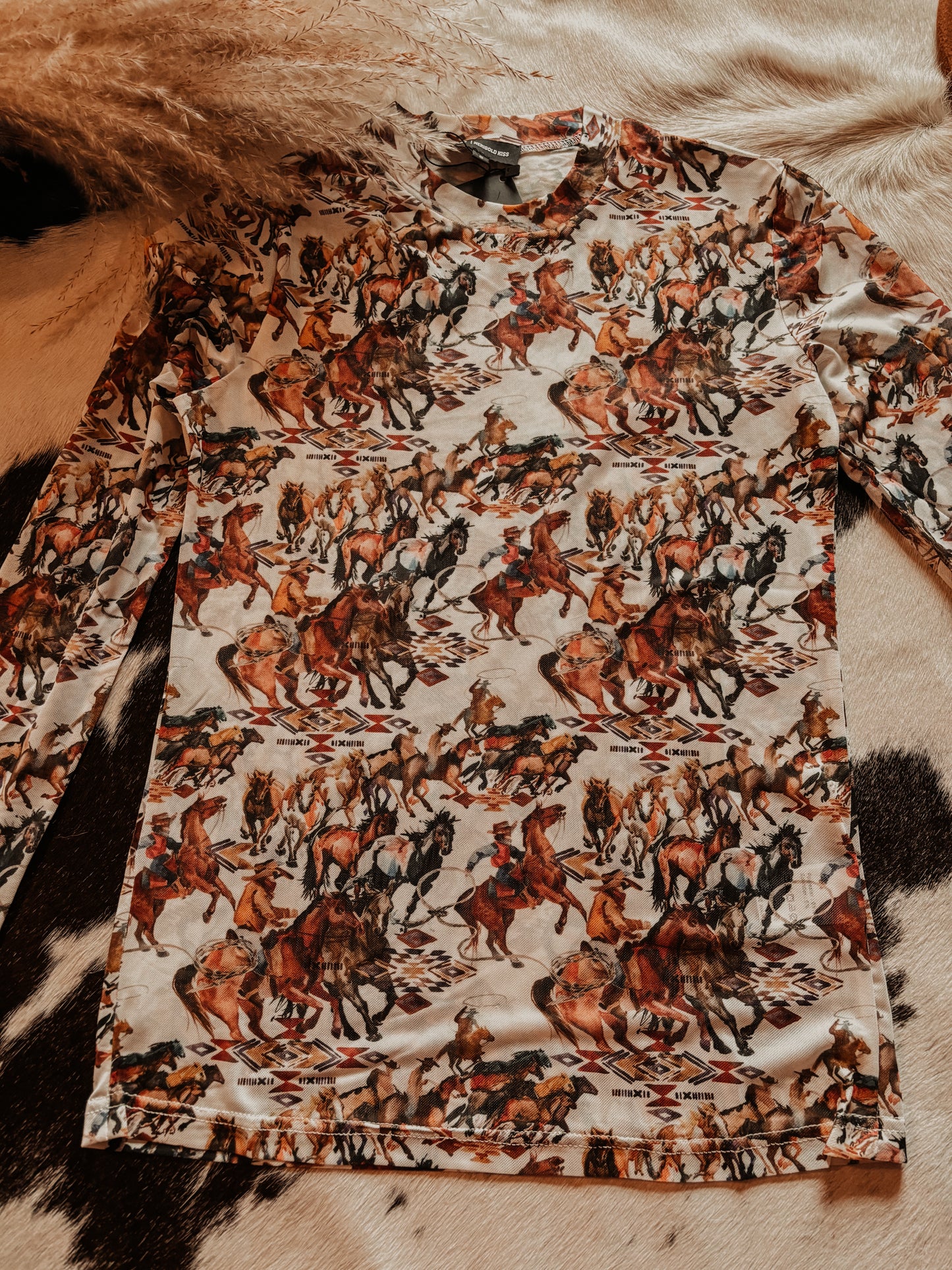 Buckaroo Long Sleeve Mesh