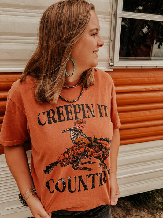 Creepin It Country Graphic Tee