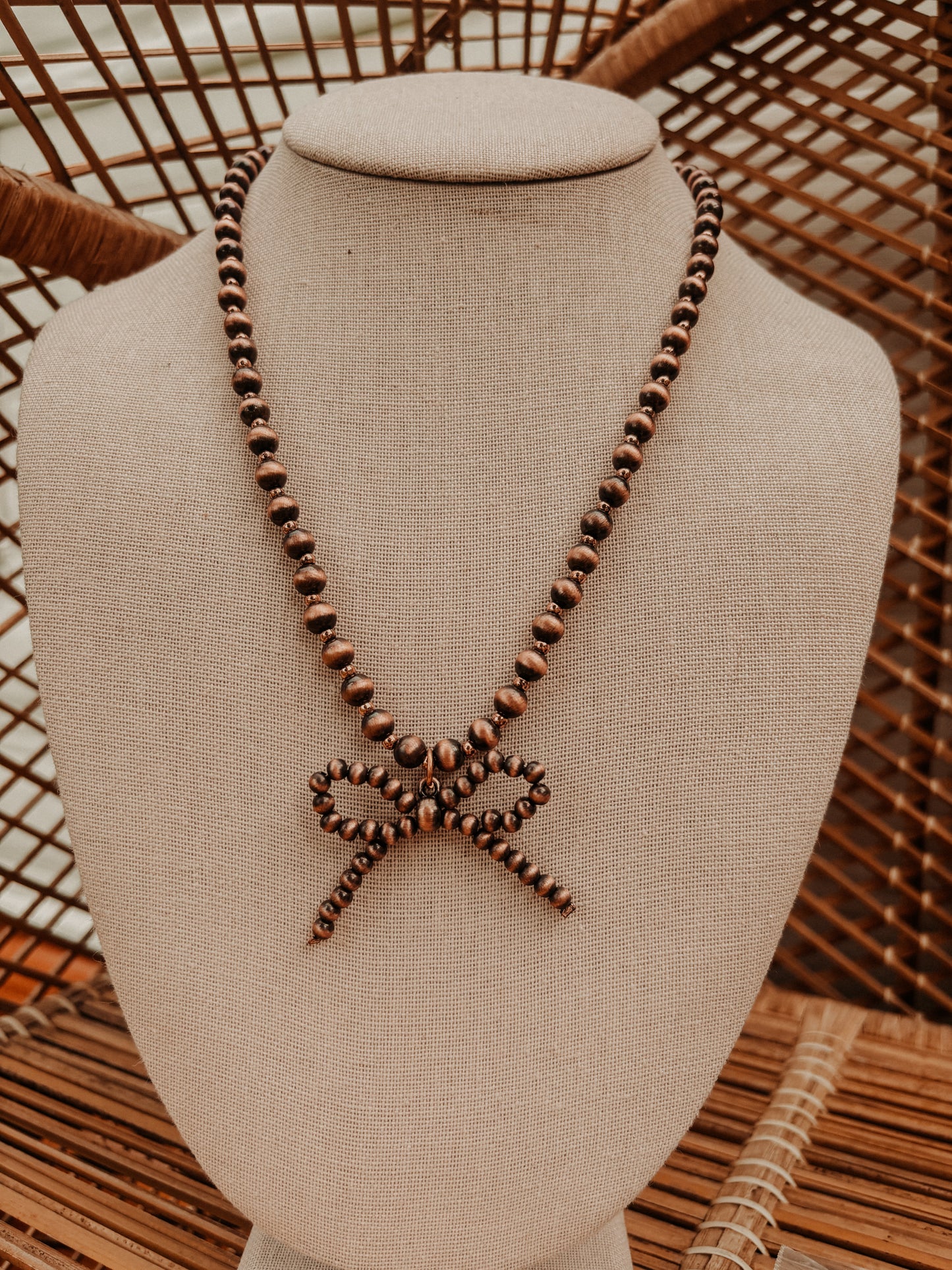 Navajo Style Bow Necklace