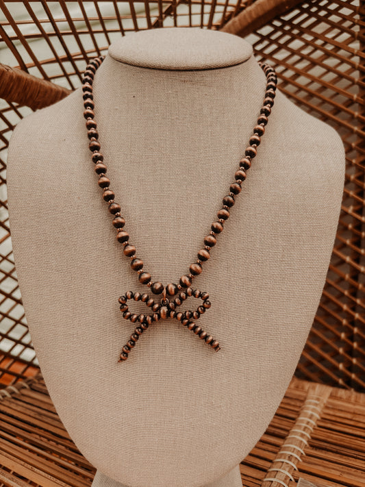 Navajo Style Bow Necklace