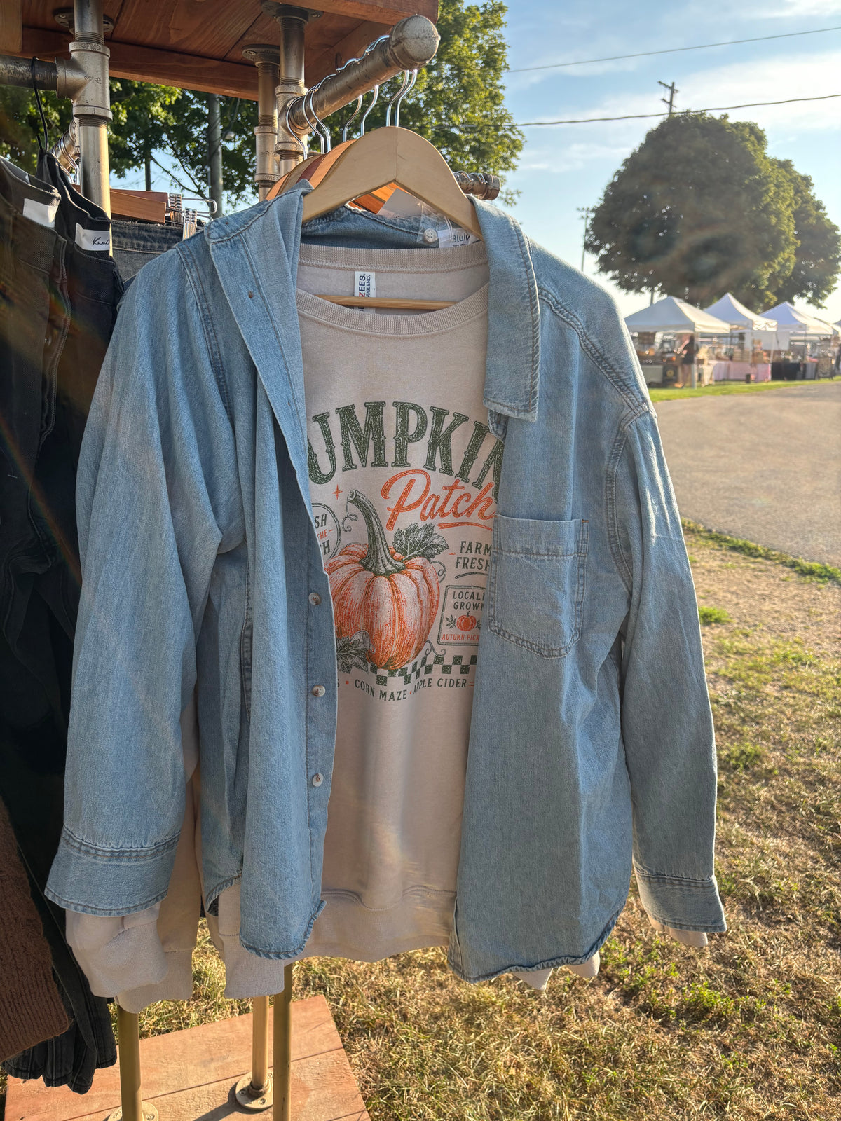 Denim Button Down