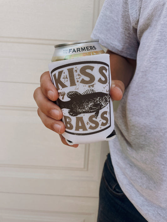 Kiss My Bass Can Cooler