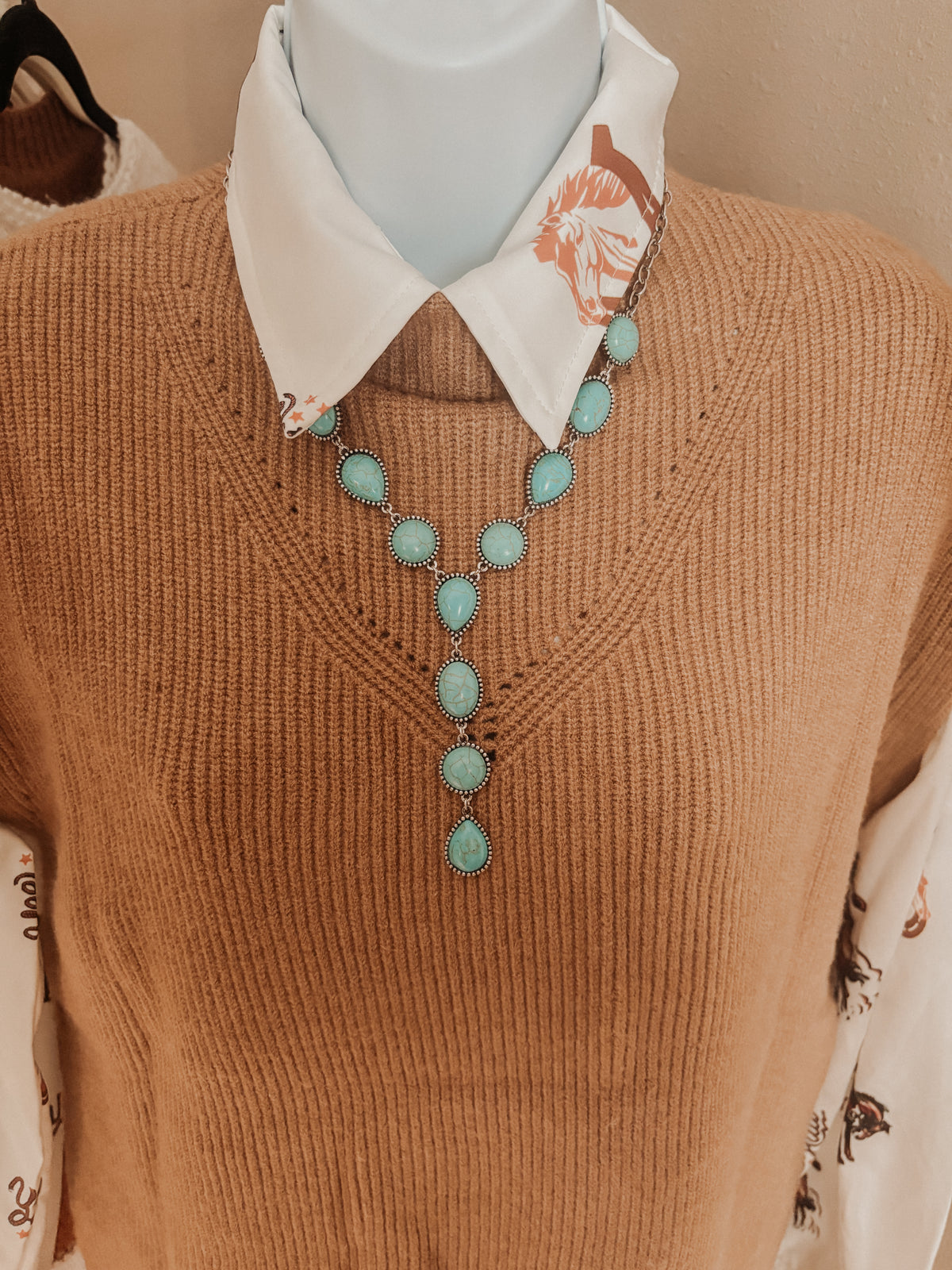 Western Y Necklace