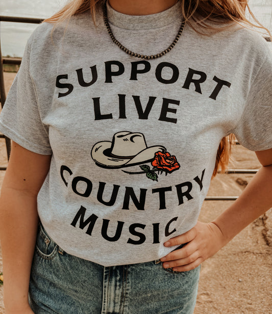 Support Live Country Music