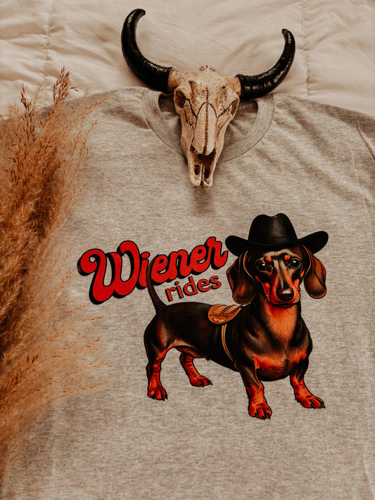 Weiner Rides Tee