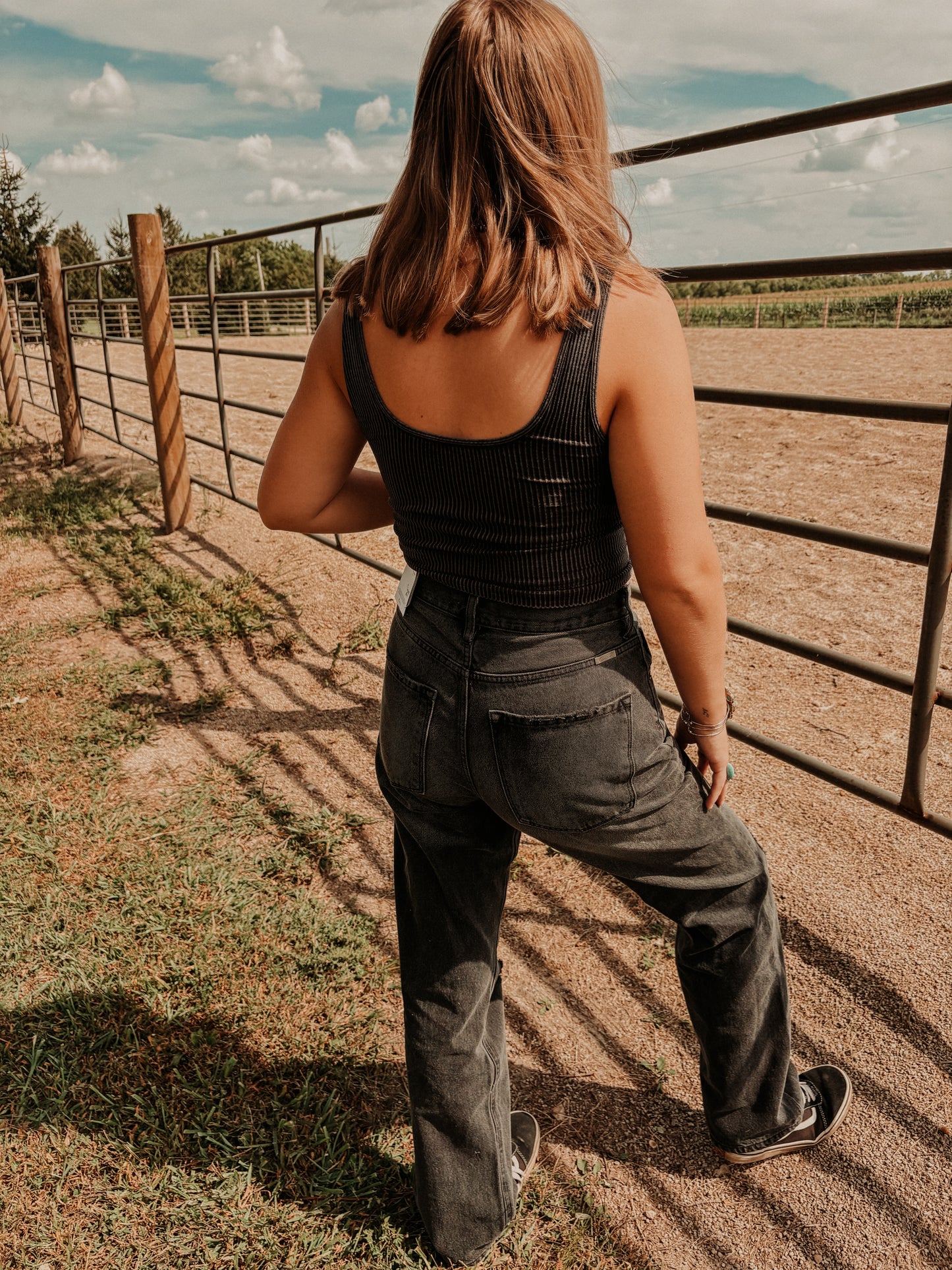 Black Wash Jeans