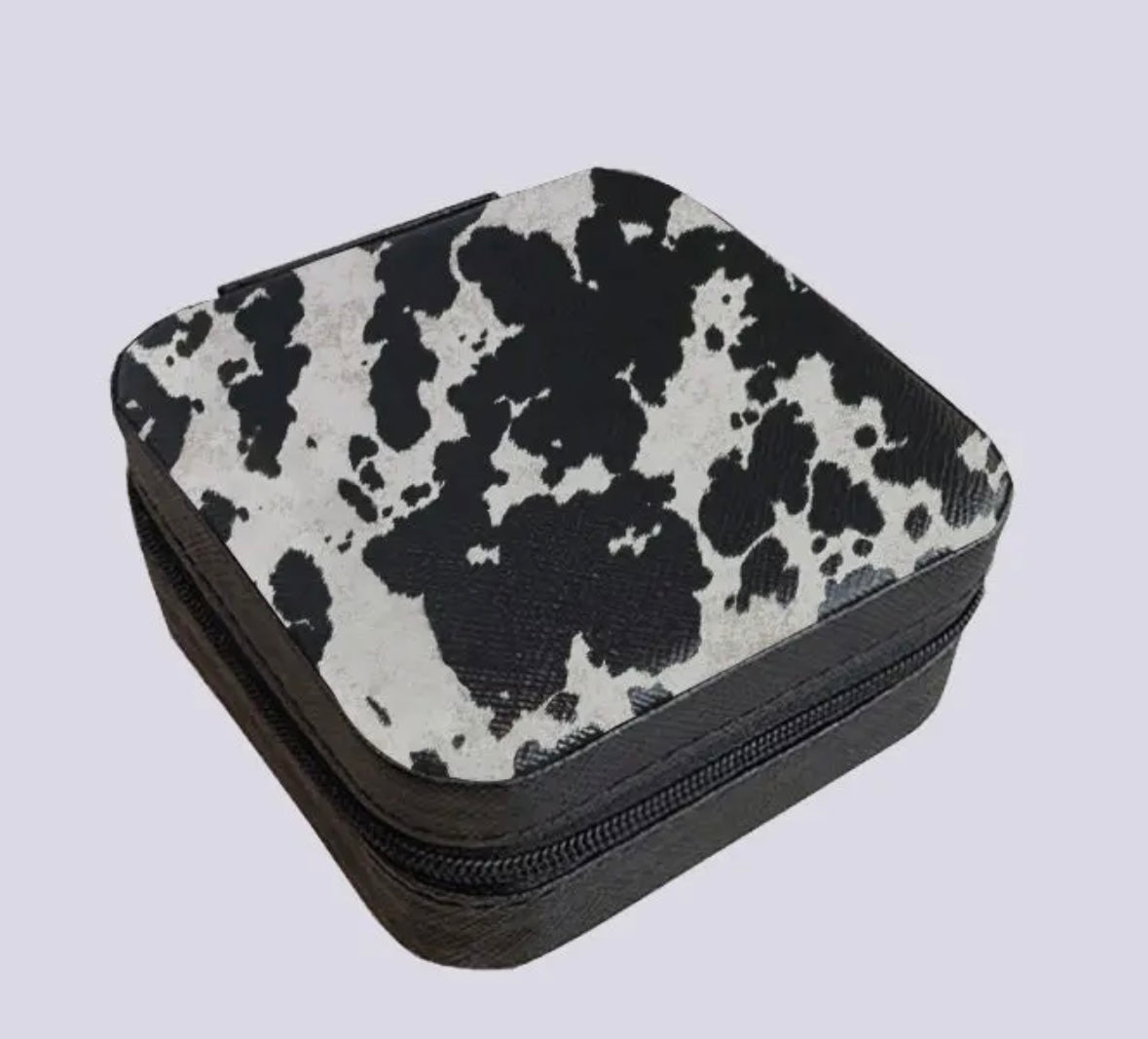 Cowhide Jewelry Case