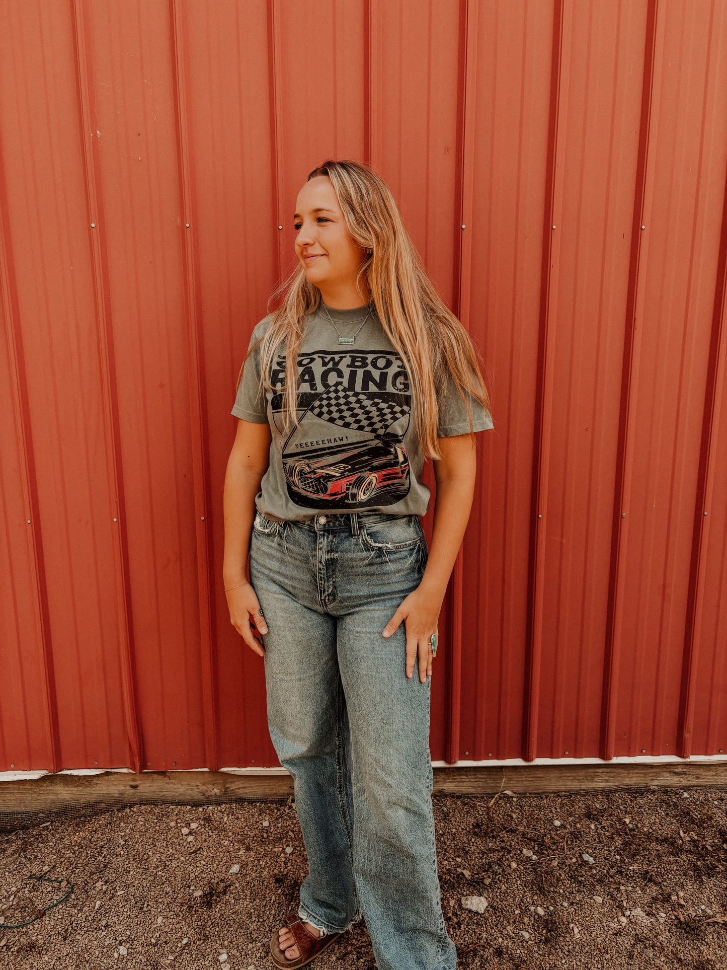 Cowboy Racing Graphic Tee