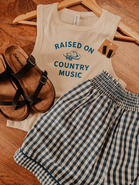 Raised On Country Music Tank
