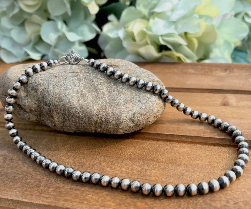 6mm Navajo Pearl Necklace