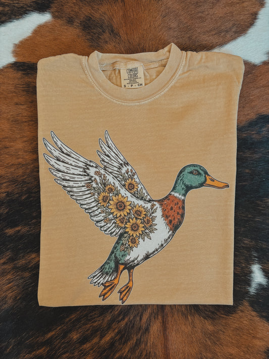 Floral Duck Tee