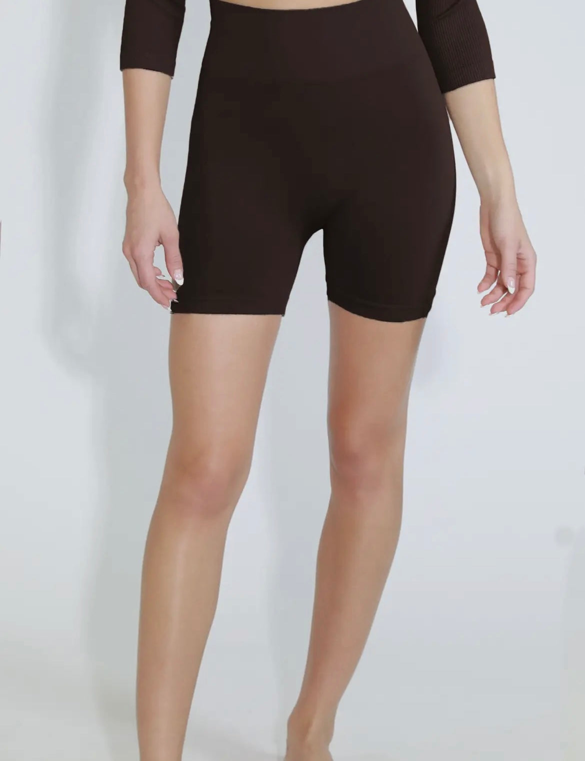 Chocolate Biker Shorts