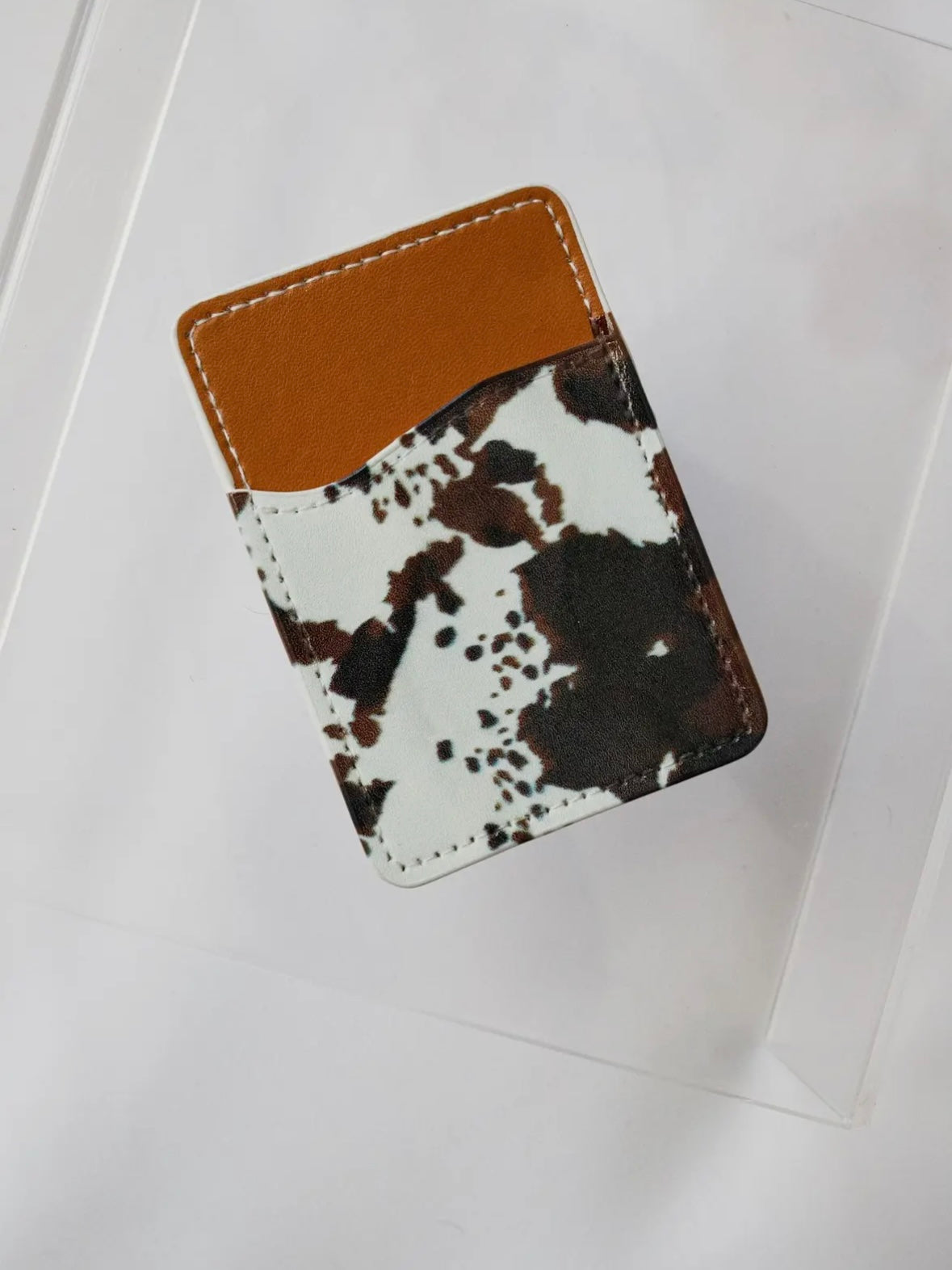 Cowhide Phone Pocket