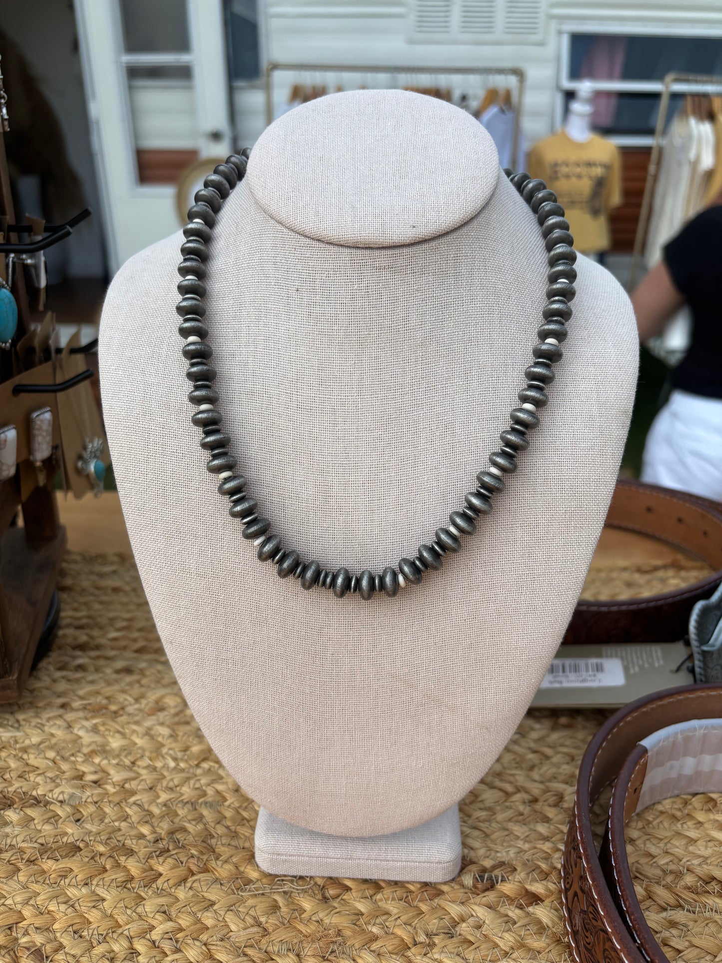 Navajo Style Pearls