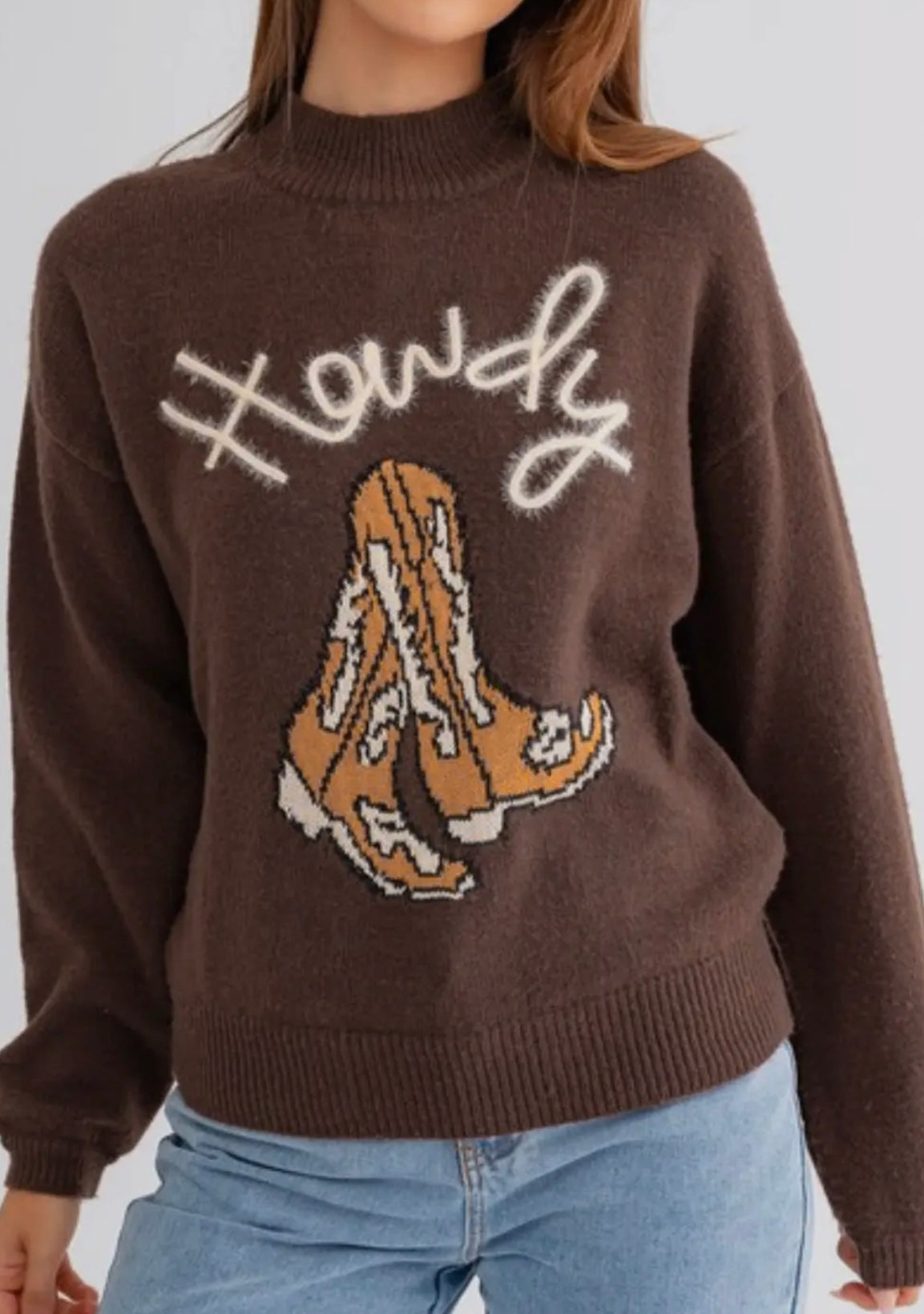 Howdy Boot Sweater